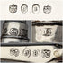 1830 年英國古董純銀手柄餐具 4 件套 John Rodgers & Sons